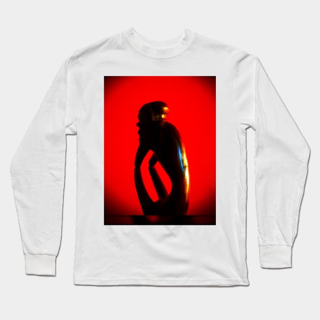 Thinking man Long Sleeve T-Shirt by Khala